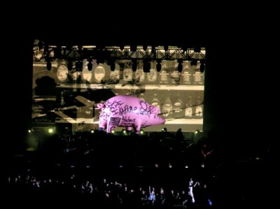 Roger Waters and Nick Mason at Hollywood Bowl (2006)
