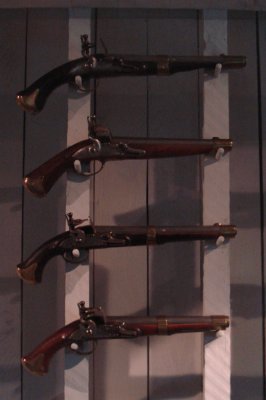 Pistoler av olika modeller