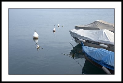 Buoys and boats