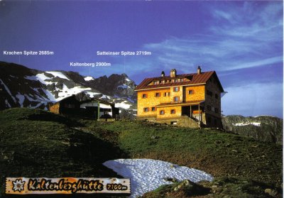 Kaltenberghutte postcard