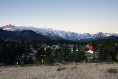 Alpenglow on the Divide