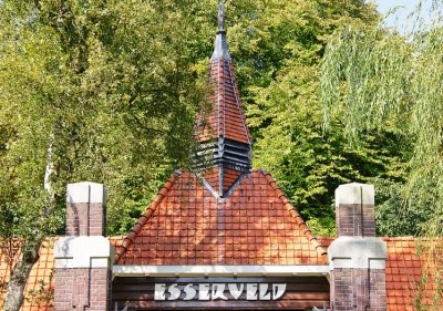 entrance of a Groningen cemetery