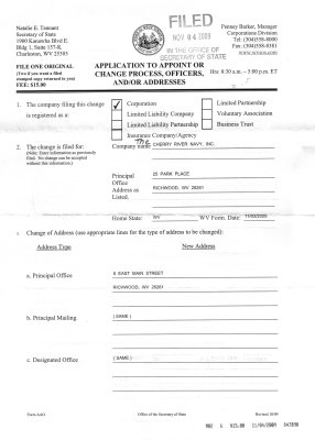 SOS AAO Filed 11 04 09 Pg 1