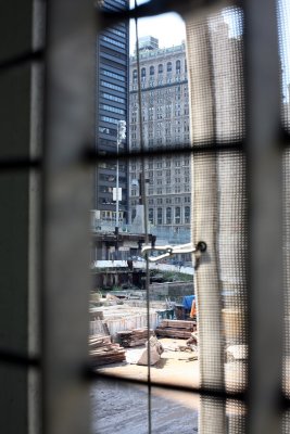 A peek inside the WTC site