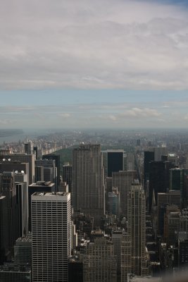 Looking North over Central Park