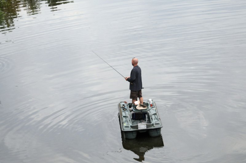 fishing Canada Pond