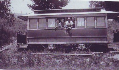  The tram on Paradise Farm