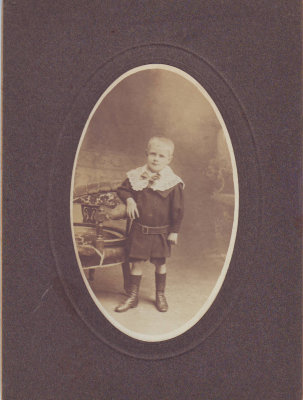 Uncle Bob Hay (Pansy Mitchell's husband) as a child