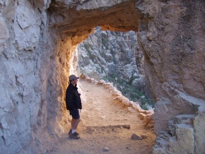 Tunneled Rock Walkthrough Grand Canyon