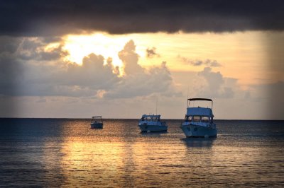 7 - Mile Beach at Sunset