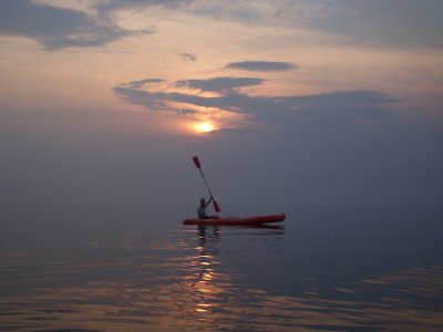Kayaking Lake Tanganyika