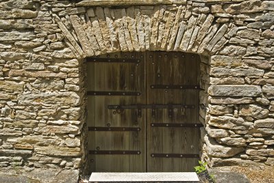 Door to valted room