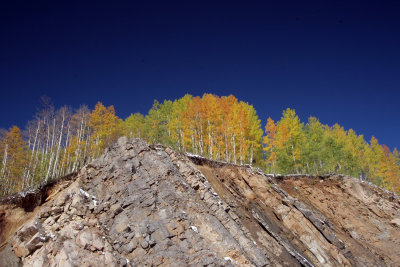 Cliffs behind Lime Creek overlook