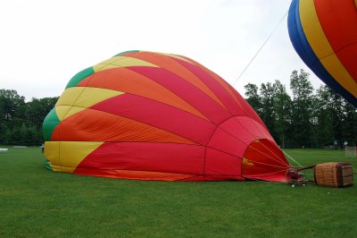Balloon is being inflated