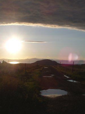 Couché de soleil, St-Onésime-d'Ixworth