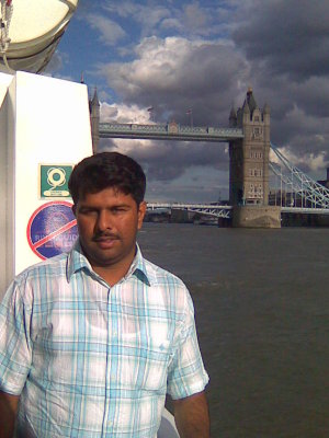 habib in river thames