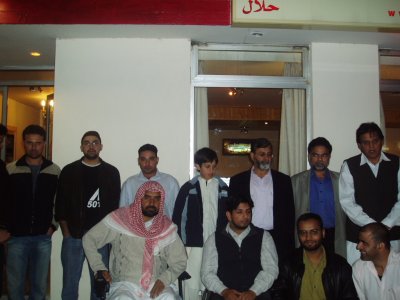 chaudhry ishaq sab group photo in luton