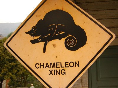 Sign at Madraka Reptile Farm