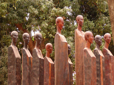 Ampijaroa  National Park statues