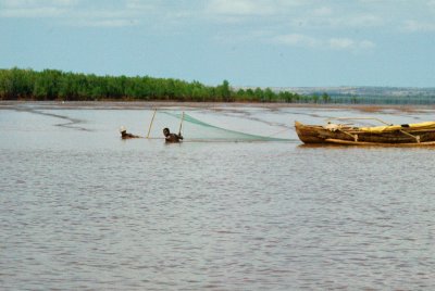 Fishing in Betsiboka Delta