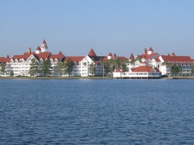 Grand Floridian from water launch