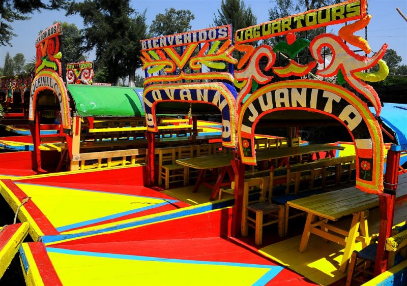 Xochimilco Canals, Mexico City