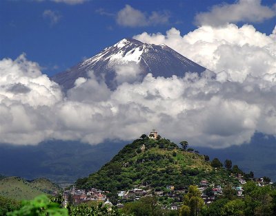 Volcano Popocatepetl