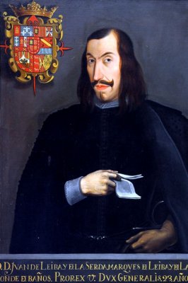 XVI Century Portrait of One of the First Viceroys, Mexico City