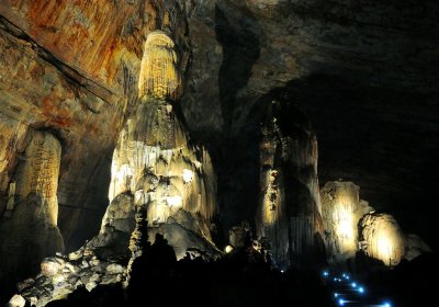 Champagne Bottle Hall, Grutas de Cacahuamilpa