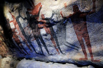 Ancient Toltec Murals, Taxco Caves