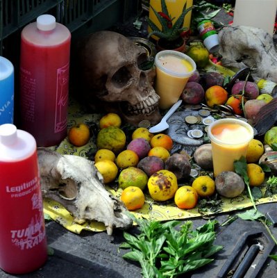 Tools of Trade from Mexican Healer at Zocalo, Mexico City