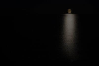 Moonrise on Bluefin Bay