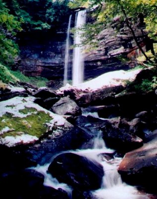 Hills Creek Falls in Summer 3rd Falls CRD.jpg