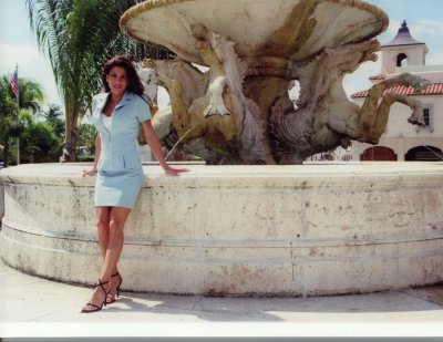 Danielle photographed in Palm Beach