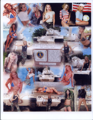 Patriot Girl collage