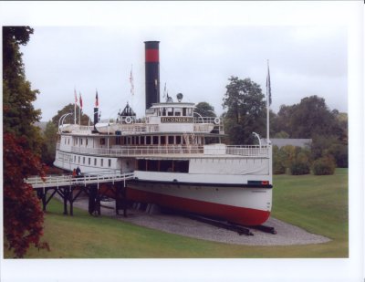 Ticonderoga Ship at Shelburne Museum