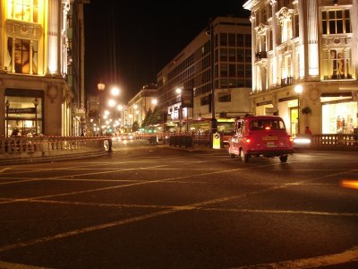 The Corner of Oxford Street and Regents Street