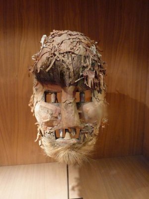 An interesting mask made by one of Vietnam's diverse ethnic groups.