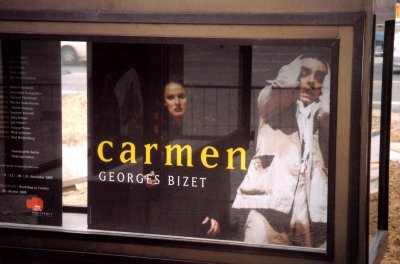 Here's an ad for Carmen that I saw on Unter den Linden.