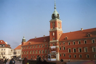 The Royal Castle in Old Town was built after Poland's capital moved to Warsaw in the 13th century.