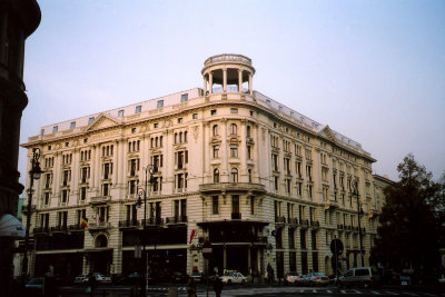 The neo-Renaissance Hotel Bristol was built between 1899-1901 on the Royal Way.