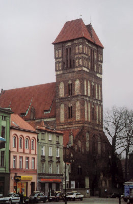 The Gothic Church of St. Jacob was built in the 14th century.