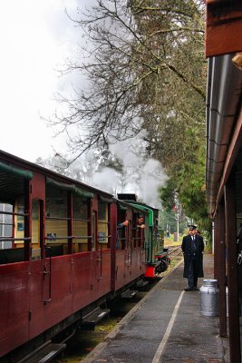 In the station