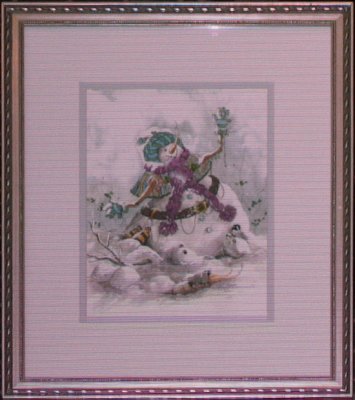 Snowman with Mittens 884H Abrams Sale75 Rent5 14x16 Reproduction.jpg