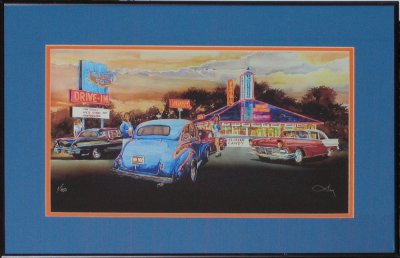 Blue Top Drive In 133H Thiery Sale195 Rent5  12x18 Giclee.jpg