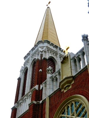 Saint Casimir Church Steeple and Detail