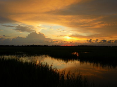 September Sunrise over the Marsh
