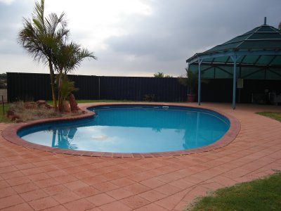 Our pool..still a bit cold!.JPG