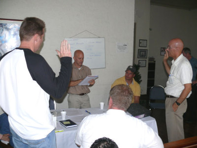 Dr. Bark Fickes &  Dr. Steven Harlow Swear In