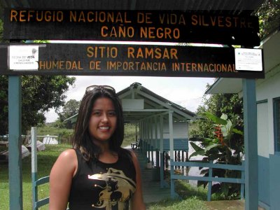 Cano Negro National Wildlife Refuge Entrance